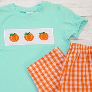 Hello Pumpkin Outfit Set